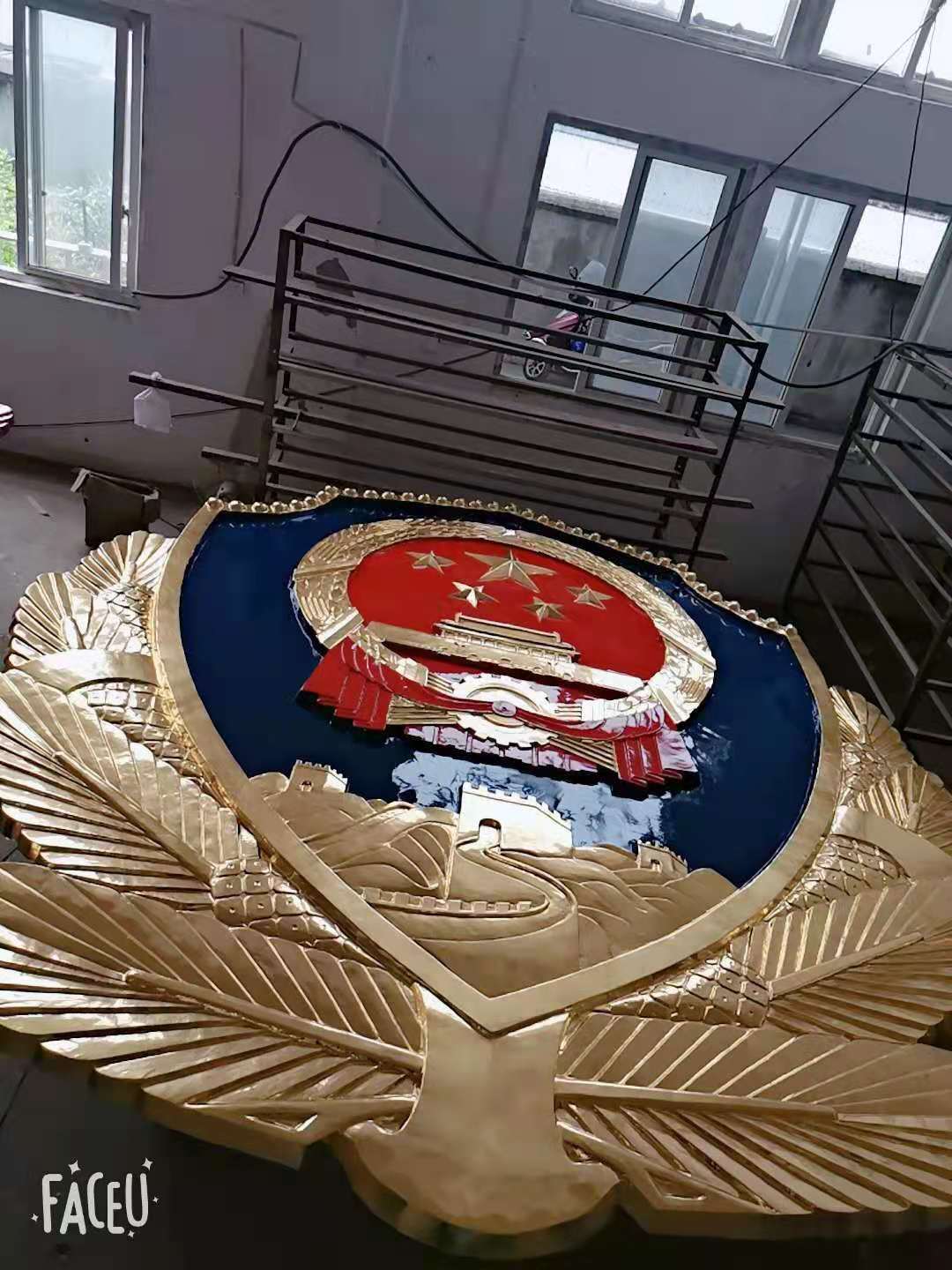 湖北大型警徽制作