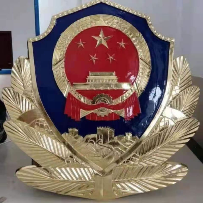 湖北1米警徽制作厂家